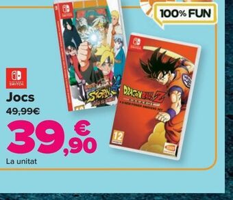 Carrefour Juegos oferta
