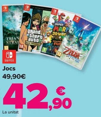 Carrefour Juegos oferta