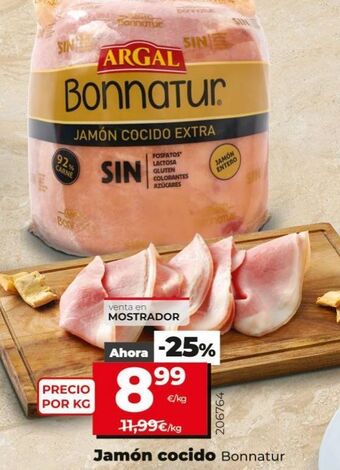 Maxi Dia Jamón cocido bonnatur oferta