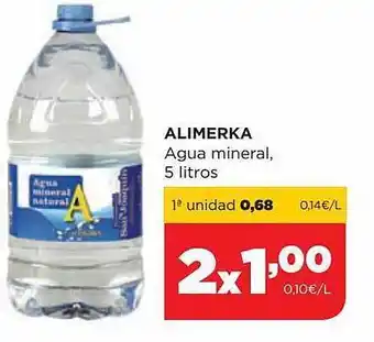 Alimerka Alimerka Agua Mineral oferta