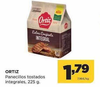 Alimerka Ortiz Panecillos Tostados Integrales oferta