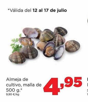 Alimerka Almeja De Cultivo Malla oferta