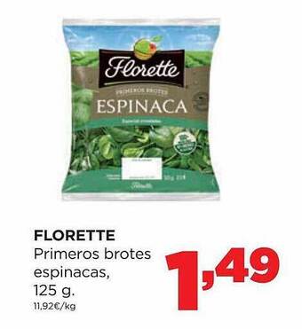 Alimerka Florette Primeros Brotes Espinacas oferta