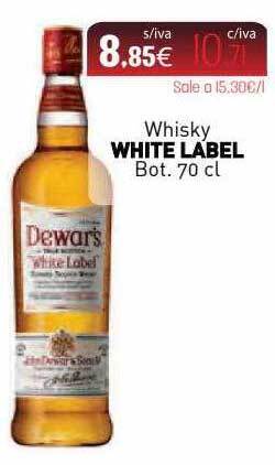 Cuevas Cash Whisky White Label Bot oferta