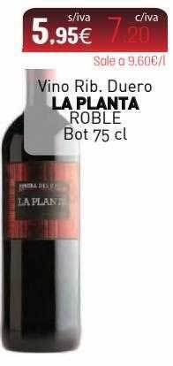 Cuevas Cash Vino Rib. Duero La Planta Roble Bot oferta