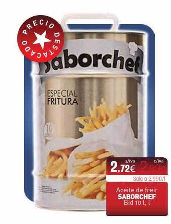 Cuevas Cash Aceite De Freir Saborchef Bid oferta