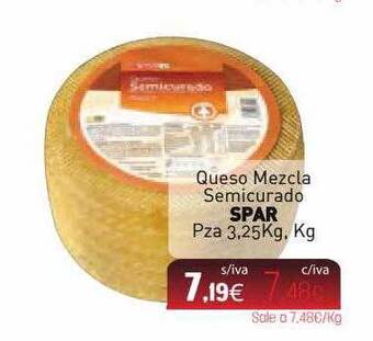 Cuevas Cash Queso Mezcla Semicurado Spar oferta