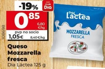 Maxi Dia Mozzarella dia oferta