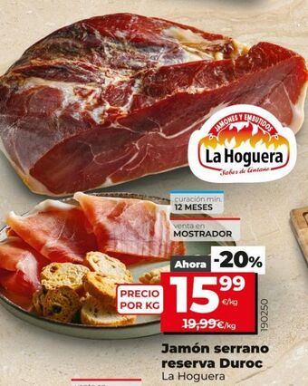 Maxi Dia Jamón serrano la hoguera oferta