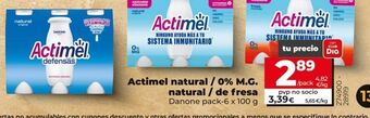 Maxi Dia Actimel danone oferta