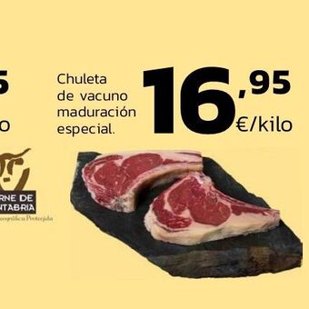 Supermercados Lupa Chuleta de vacuno oferta