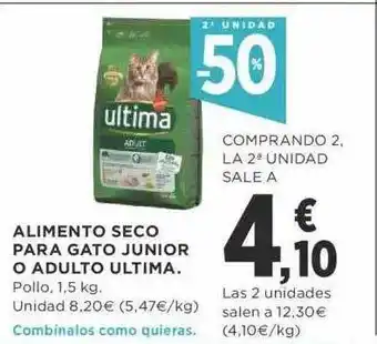 Supercor Exprés Alimento Seco Para Gato Junior O Adulto Ultima oferta