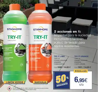 Stanhome Try It Lima Try It Orange oferta