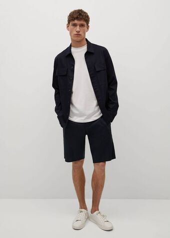 MANGO Bermudas olivio oferta