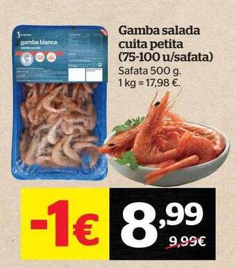 La Sirena Gamba Salada Cuita Petita oferta