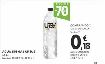Supercor 2a Unidad -70% Agua Sin Gas Ursu9 oferta