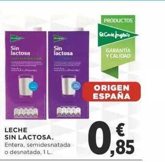 Supercor Leche Sin Lactosa oferta