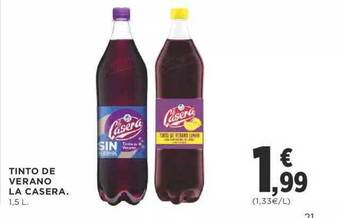 Supercor Tinto De Verano La Casera oferta