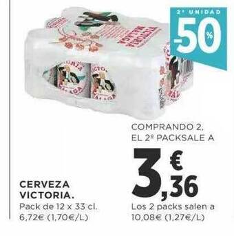 Supercor 2a Unidad -50% Cerveza Victoria oferta