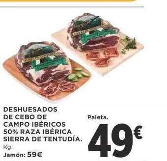 Supercor Deshuesados De Cebo De Campo Ibéricos 50% Raza Ibérica Sierra De Tentudía oferta