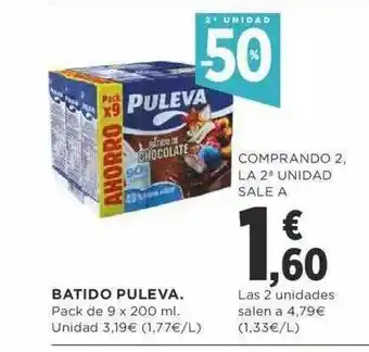 Supercor Exprés 2a Unidad -50% Batido Puleva oferta