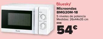 Carrefour Bluesky Microondas Bmg20m-18 oferta