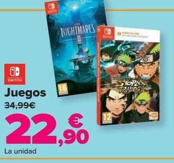 Carrefour Juegos oferta