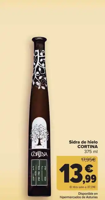 Carrefour Sidra De Hielo Cortina oferta