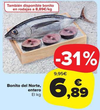 Carrefour Market Bonito Del Norte, Entero oferta