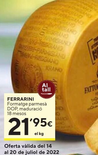 Caprabo Queso ferrarini oferta