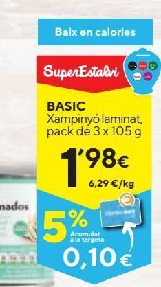Caprabo Champiñones laminados basic oferta