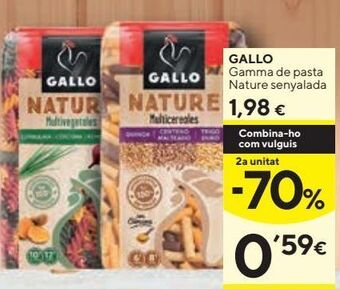 Caprabo Pasta gallo oferta