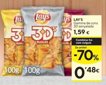 Caprabo Snacks lay's oferta