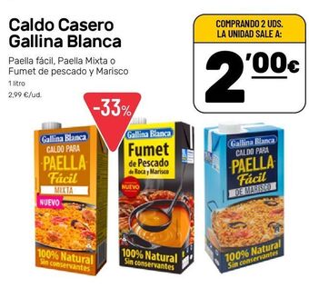AhorraMas Caldo gallina blanca oferta