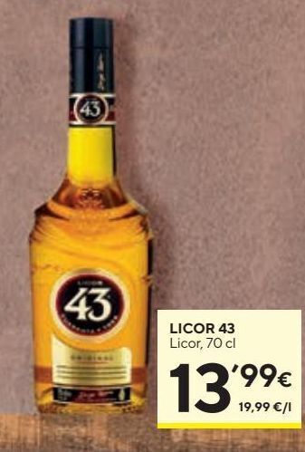 Caprabo Licor oferta