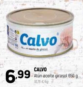 Coviran Calvo Atún aceite girasol 650 g oferta
