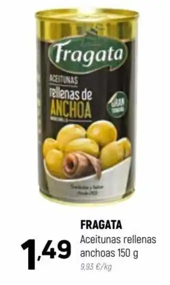 Coviran Fragata Aceitunas rellenas anchoas 150 g oferta