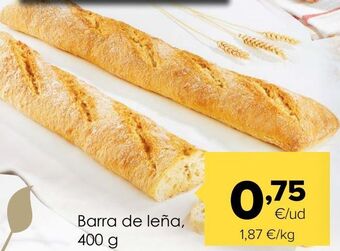 Autoservicios Familia Pan de leña oferta