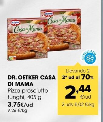 Autoservicios Familia Pizza dr oetker oferta