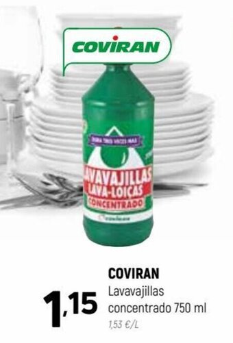 Coviran Coviran Lavavajillas concentrado 750 ml oferta