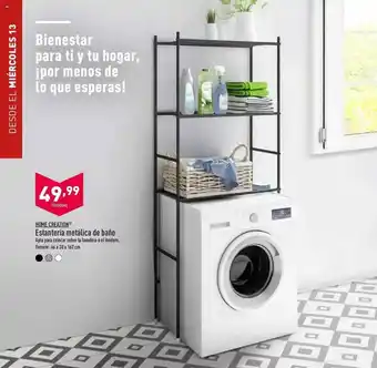 ALDI Estanteria Metálica De Baño oferta