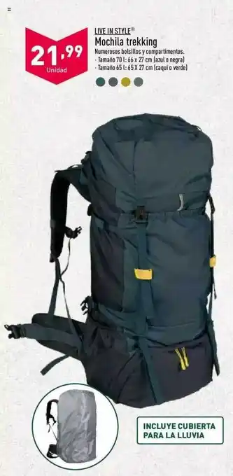 ALDI Mochila Trekking oferta