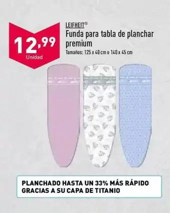 ALDI Funda Para Tabla De Planchar Premium oferta