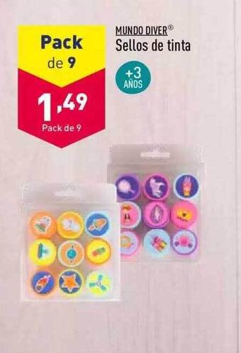 ALDI Sellos De Tinta oferta