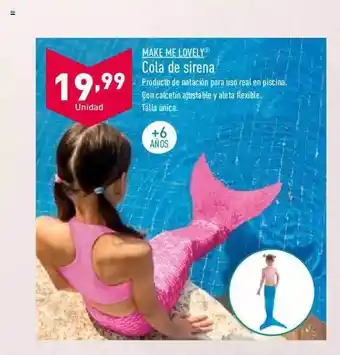 ALDI Cola De Sirena oferta