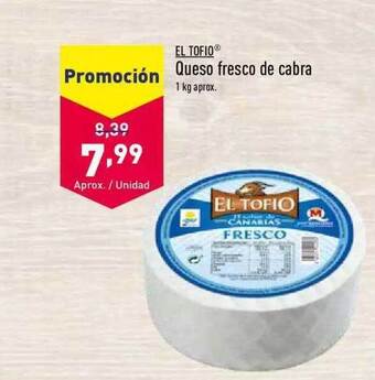ALDI Queso Fresco De Cabra oferta