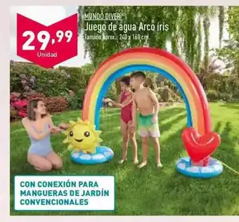 ALDI Juego De Agua Arco Iris oferta
