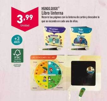 ALDI Libro Linterna oferta