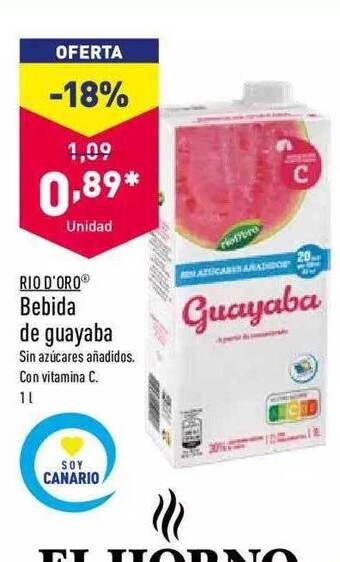 ALDI Bebida De Guayaba oferta
