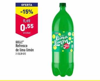 ALDI Quelly Refresco De Lima Limón oferta